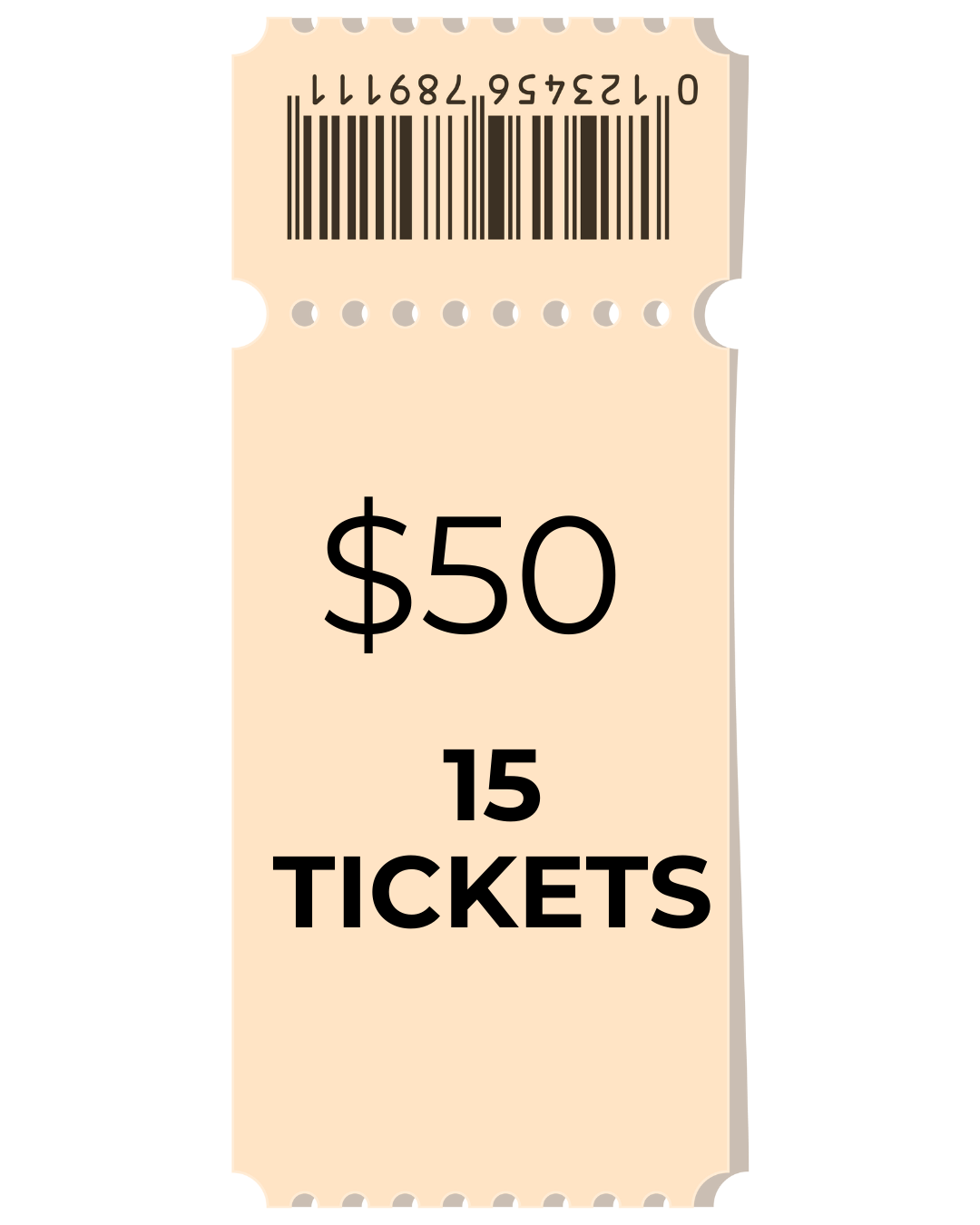 Let's Eat Package - 15 Tickets
