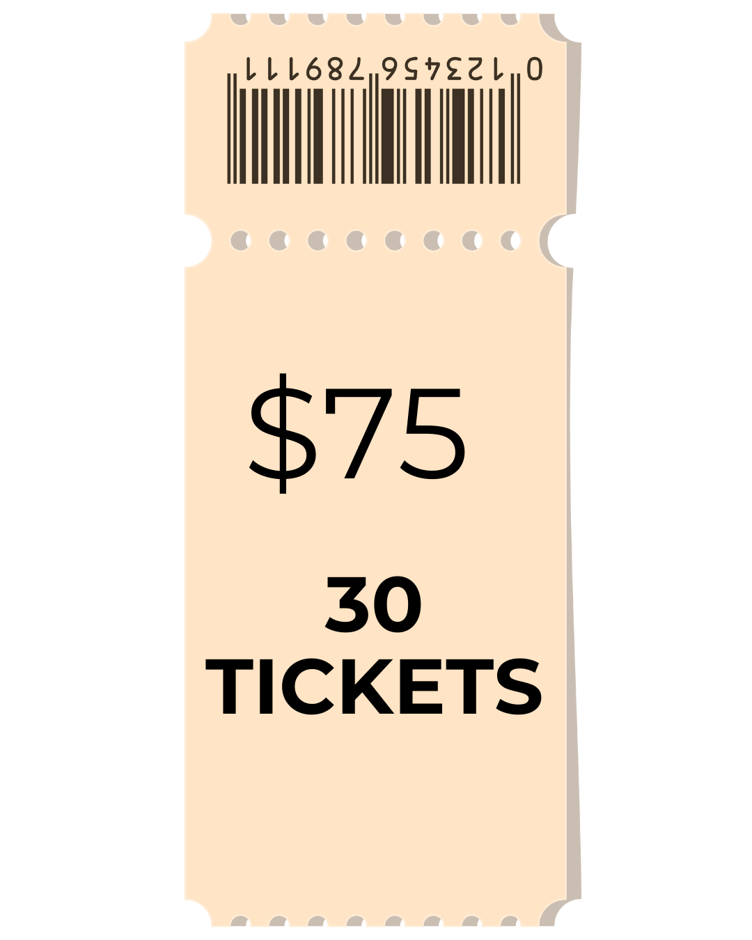Let's Eat Package - 30 Tickets