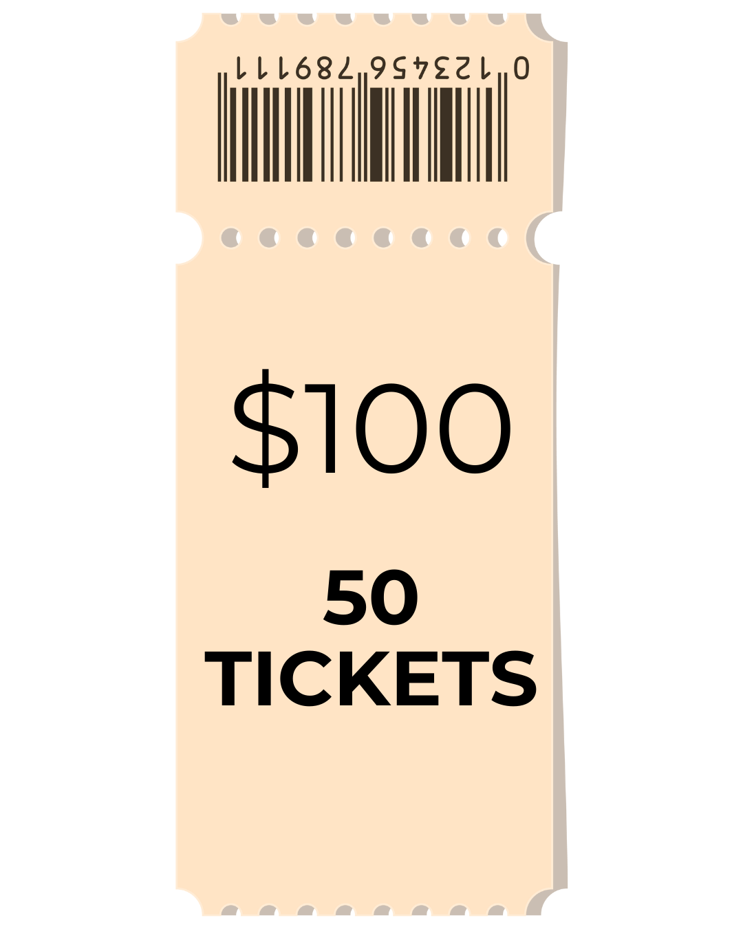 Let's Eat Package - 50 Tickets