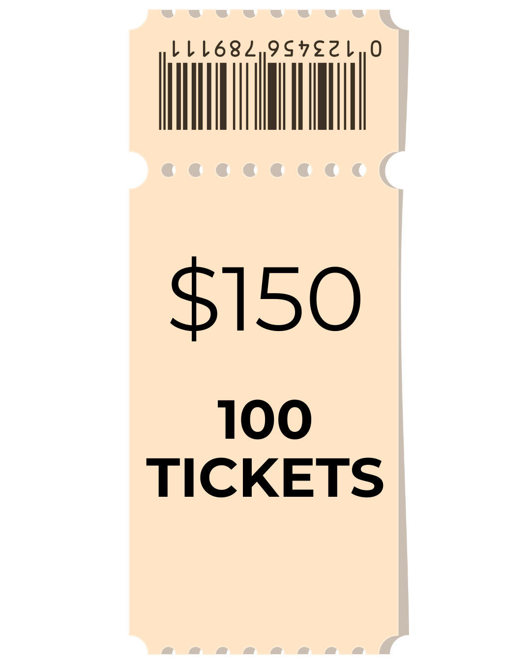 Let's Eat Package - 100 Tickets