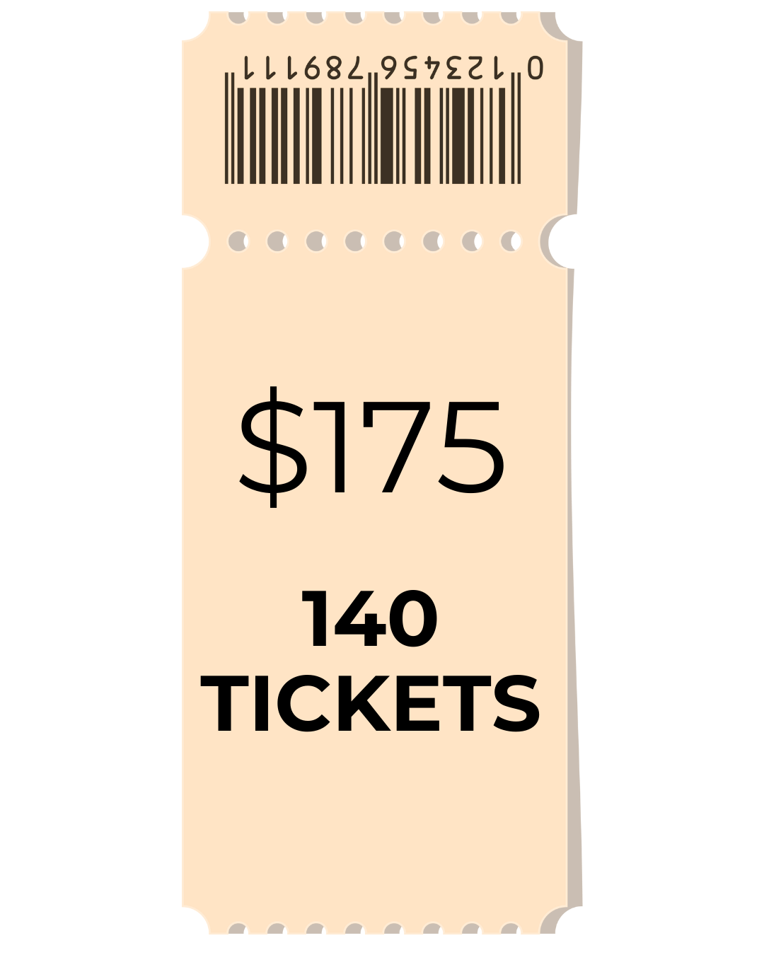 Hawaii Package - 140 Tickets