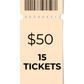 Let's Eat Package - 15 Tickets