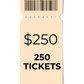 Let's Eat Package - 250 Tickets