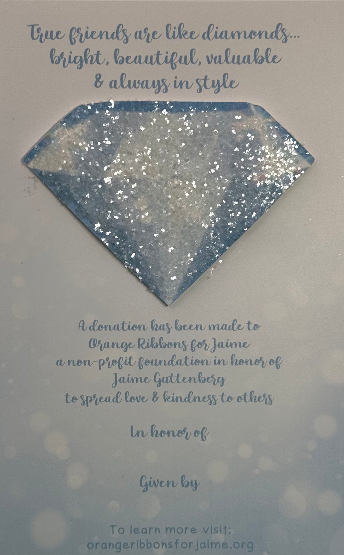 Friendship Card (Diamond)