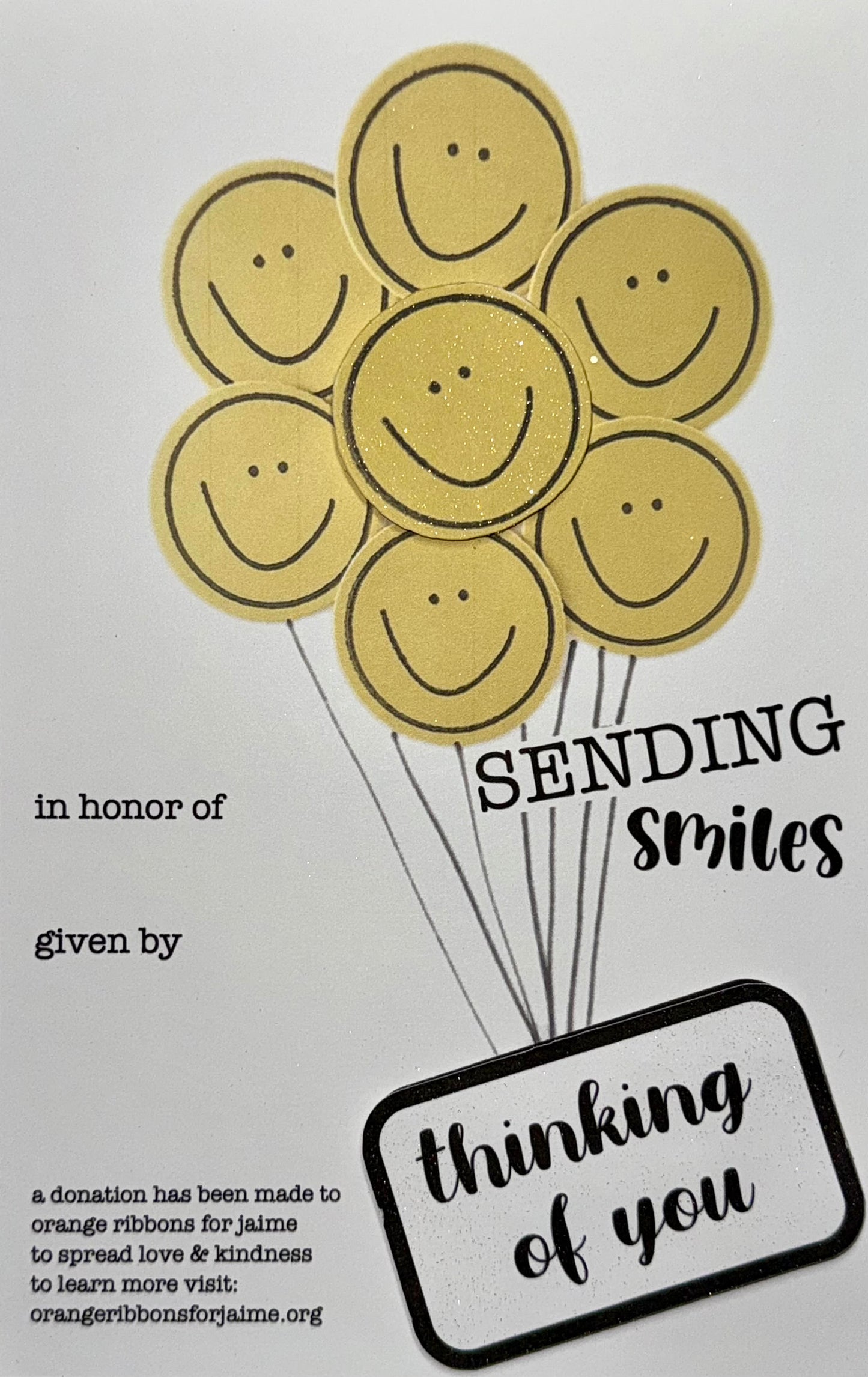 Thinking of You - Sending Smiles [NEW] (THREE NON-PERSONALIZED CARDS)
